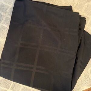 Black Tablecloth